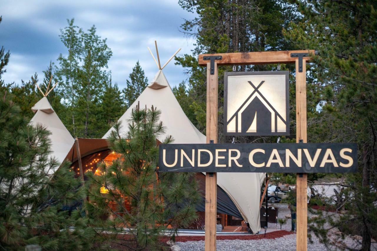 Under Canvas Glacier Coram Exterior photo