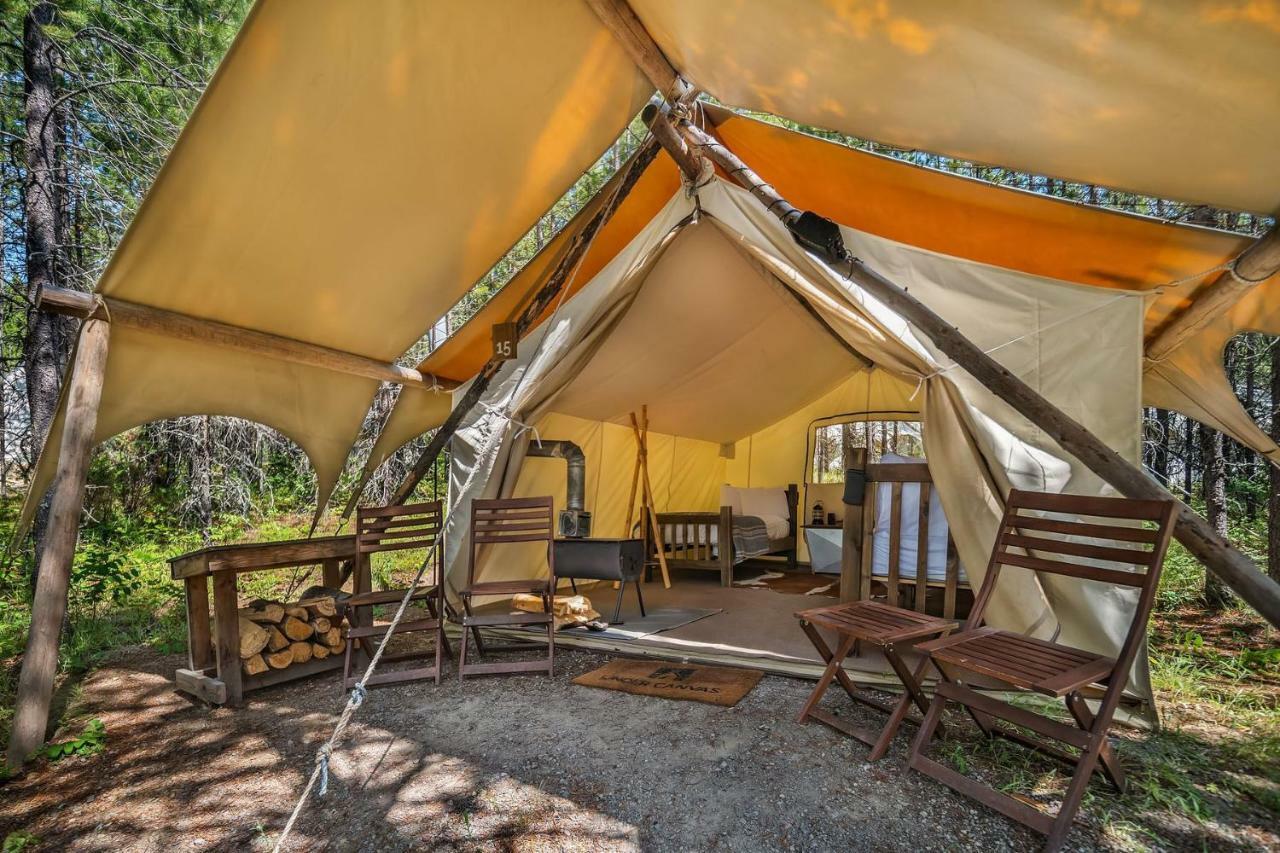 Under Canvas Glacier Coram Exterior photo